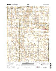 Buckeye West Iowa Current topographic map, 1:24000 scale, 7.5 X 7.5 Minute, Year 2015