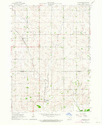 Buckingham Iowa Historical topographic map, 1:24000 scale, 7.5 X 7.5 Minute, Year 1963