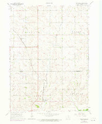 Buckingham Iowa Historical topographic map, 1:24000 scale, 7.5 X 7.5 Minute, Year 1963