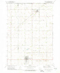 Buffalo Center Iowa Historical topographic map, 1:24000 scale, 7.5 X 7.5 Minute, Year 1972