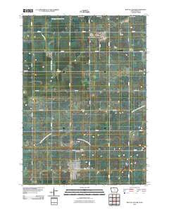 Buffalo Center Iowa Historical topographic map, 1:24000 scale, 7.5 X 7.5 Minute, Year 2010