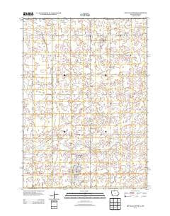 Buffalo Center Iowa Historical topographic map, 1:24000 scale, 7.5 X 7.5 Minute, Year 2013