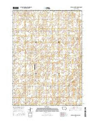Buffalo Center NE Iowa Current topographic map, 1:24000 scale, 7.5 X 7.5 Minute, Year 2015