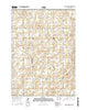 Buffalo Center NE Iowa Current topographic map, 1:24000 scale, 7.5 X 7.5 Minute, Year 2015