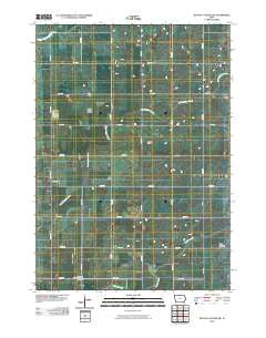Buffalo Center SW Iowa Historical topographic map, 1:24000 scale, 7.5 X 7.5 Minute, Year 2010