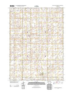 Buffalo Center SW Iowa Historical topographic map, 1:24000 scale, 7.5 X 7.5 Minute, Year 2013