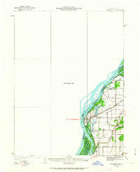 Burlington Iowa Historical topographic map, 1:62500 scale, 15 X 15 Minute, Year 1934