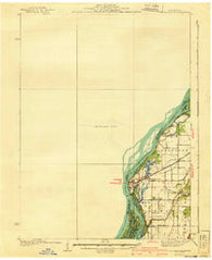 Burlington Iowa Historical topographic map, 1:62500 scale, 15 X 15 Minute, Year 1940