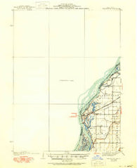 Burlington Iowa Historical topographic map, 1:62500 scale, 15 X 15 Minute, Year 1940