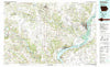 Burlington Iowa Historical topographic map, 1:100000 scale, 30 X 60 Minute, Year 1985