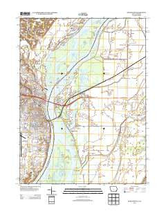 Burlington Iowa Historical topographic map, 1:24000 scale, 7.5 X 7.5 Minute, Year 2013