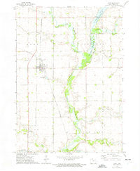 Burt Iowa Historical topographic map, 1:24000 scale, 7.5 X 7.5 Minute, Year 1972