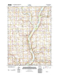 Burt Iowa Historical topographic map, 1:24000 scale, 7.5 X 7.5 Minute, Year 2013