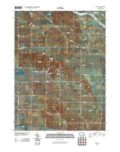 Cairo Iowa Historical topographic map, 1:24000 scale, 7.5 X 7.5 Minute, Year 2010
