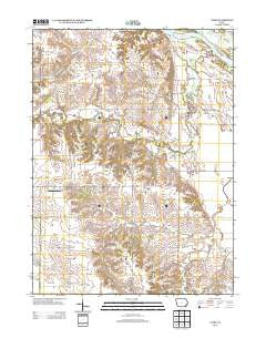 Cairo Iowa Historical topographic map, 1:24000 scale, 7.5 X 7.5 Minute, Year 2013