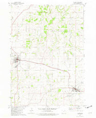 Calmar Iowa Historical topographic map, 1:24000 scale, 7.5 X 7.5 Minute, Year 1981