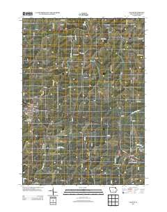 Calmar Iowa Historical topographic map, 1:24000 scale, 7.5 X 7.5 Minute, Year 2013