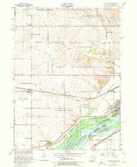 Camanche Iowa Historical topographic map, 1:24000 scale, 7.5 X 7.5 Minute, Year 1953