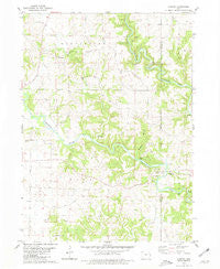 Canton Iowa Historical topographic map, 1:24000 scale, 7.5 X 7.5 Minute, Year 1980