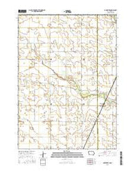 Carpenter Iowa Current topographic map, 1:24000 scale, 7.5 X 7.5 Minute, Year 2015