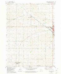 Carroll West Iowa Historical topographic map, 1:24000 scale, 7.5 X 7.5 Minute, Year 1980