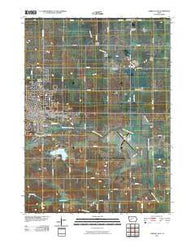 Carroll East Iowa Historical topographic map, 1:24000 scale, 7.5 X 7.5 Minute, Year 2010