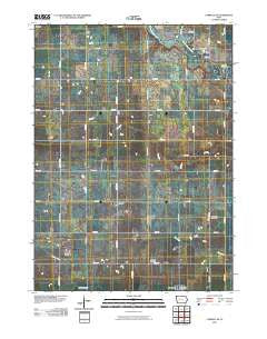 Carroll NE Iowa Historical topographic map, 1:24000 scale, 7.5 X 7.5 Minute, Year 2010