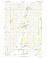 Carson Iowa Historical topographic map, 1:24000 scale, 7.5 X 7.5 Minute, Year 1978