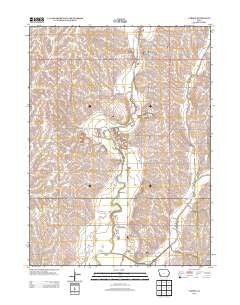 Carson Iowa Historical topographic map, 1:24000 scale, 7.5 X 7.5 Minute, Year 2013
