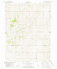 Carson NE Iowa Historical topographic map, 1:24000 scale, 7.5 X 7.5 Minute, Year 1978