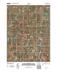 Carson NE Iowa Historical topographic map, 1:24000 scale, 7.5 X 7.5 Minute, Year 2010
