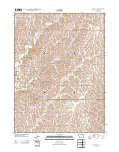 Carson NE Iowa Historical topographic map, 1:24000 scale, 7.5 X 7.5 Minute, Year 2013