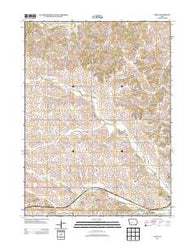 Casey Iowa Historical topographic map, 1:24000 scale, 7.5 X 7.5 Minute, Year 2013