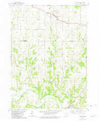 Castalia Iowa Historical topographic map, 1:24000 scale, 7.5 X 7.5 Minute, Year 1981
