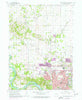 Cedar Rapids North Iowa Historical topographic map, 1:24000 scale, 7.5 X 7.5 Minute, Year 1975
