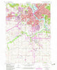 Cedar Rapids South Iowa Historical topographic map, 1:24000 scale, 7.5 X 7.5 Minute, Year 1967