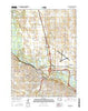 Cedar Falls Iowa Current topographic map, 1:24000 scale, 7.5 X 7.5 Minute, Year 2015