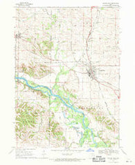 Center Point Iowa Historical topographic map, 1:24000 scale, 7.5 X 7.5 Minute, Year 1968