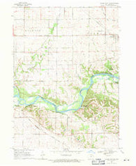 Center Point NW Iowa Historical topographic map, 1:24000 scale, 7.5 X 7.5 Minute, Year 1968