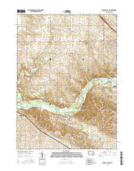 Center Point NW Iowa Current topographic map, 1:24000 scale, 7.5 X 7.5 Minute, Year 2015