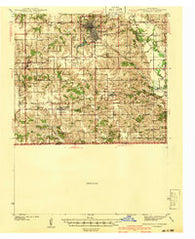 Centerville Iowa Historical topographic map, 1:62500 scale, 15 X 15 Minute, Year 1941
