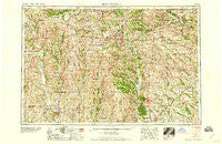 Centerville Iowa Historical topographic map, 1:250000 scale, 1 X 2 Degree, Year 1958