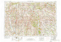 Centerville Iowa Historical topographic map, 1:250000 scale, 1 X 2 Degree, Year 1954