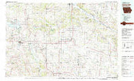 Centerville Iowa Historical topographic map, 1:100000 scale, 30 X 60 Minute, Year 1981