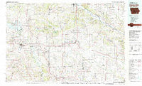 Centerville Iowa Historical topographic map, 1:100000 scale, 30 X 60 Minute, Year 1981