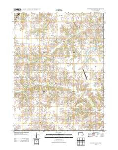 Centerville West Iowa Historical topographic map, 1:24000 scale, 7.5 X 7.5 Minute, Year 2013