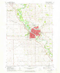 Charles City Iowa Historical topographic map, 1:24000 scale, 7.5 X 7.5 Minute, Year 1971