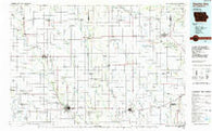 Charles City Iowa Historical topographic map, 1:100000 scale, 30 X 60 Minute, Year 1985