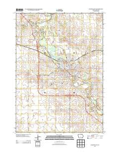 Charles City Iowa Historical topographic map, 1:24000 scale, 7.5 X 7.5 Minute, Year 2013