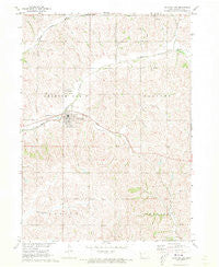 Charter Oak Iowa Historical topographic map, 1:24000 scale, 7.5 X 7.5 Minute, Year 1971